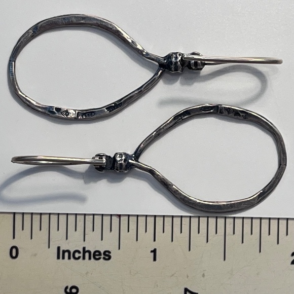 Silpada Lasso Silver Earrings - Picture 6 of 12